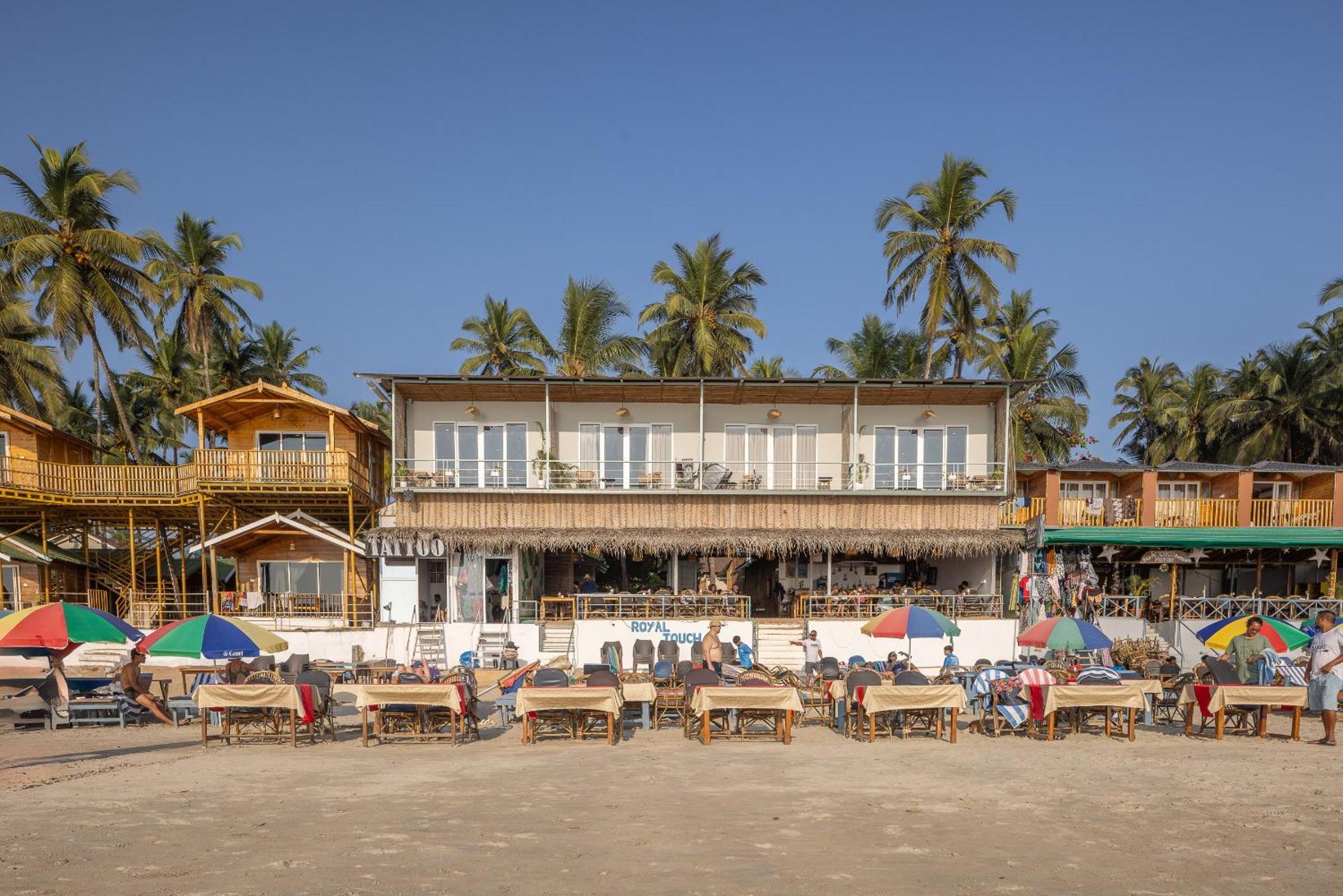 Royal Touch Beach Huts Bãi biển Bãi biển Palolem Ngoại thất bức ảnh