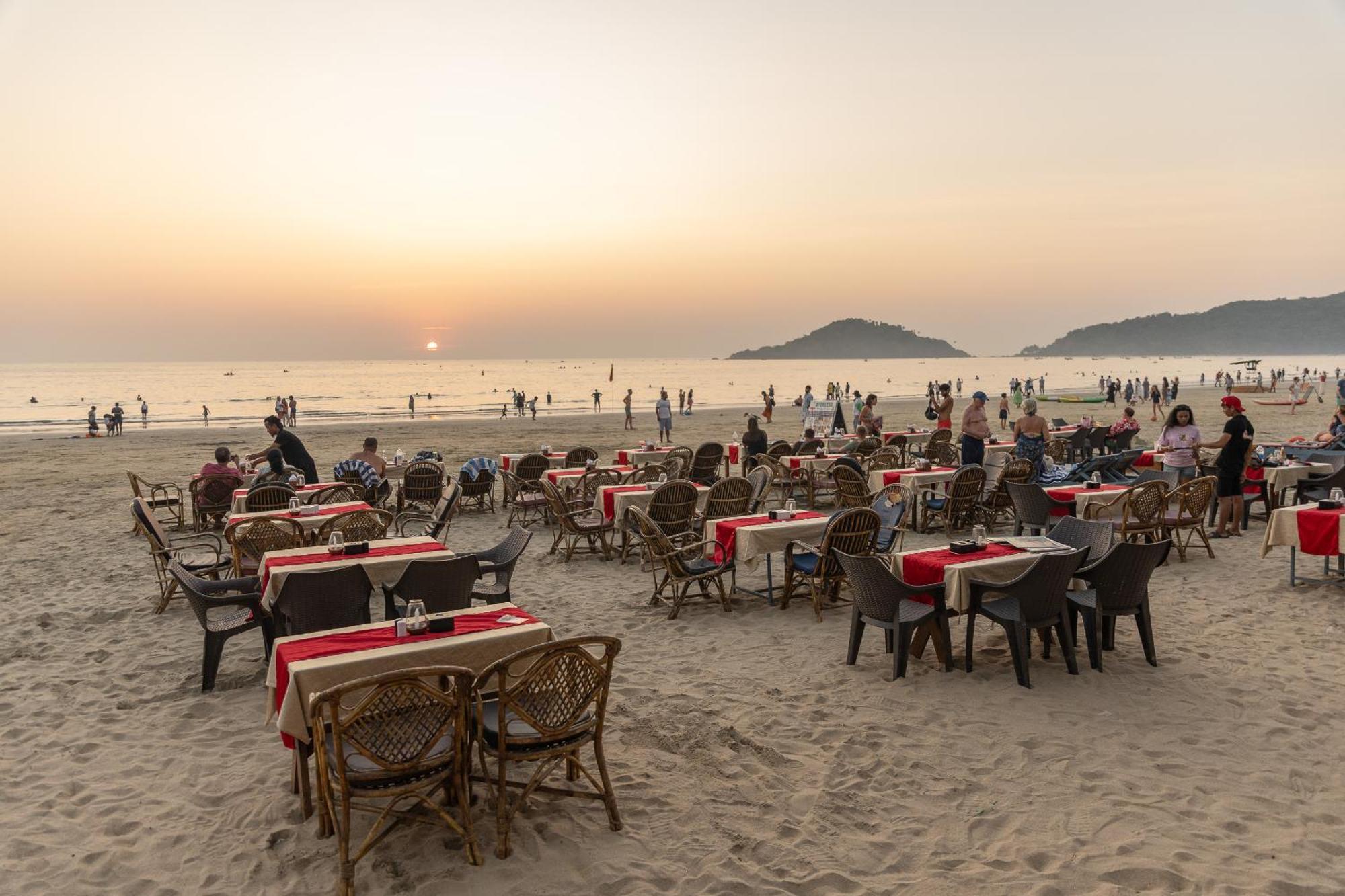 Royal Touch Beach Huts Bãi biển Bãi biển Palolem Ngoại thất bức ảnh